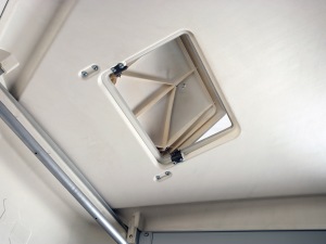 Trampilla de ventilación en el techo